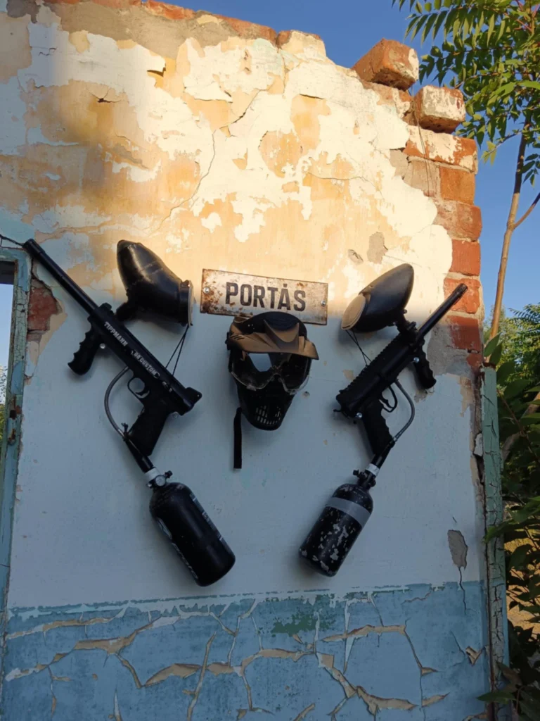 Paintball Portás fal